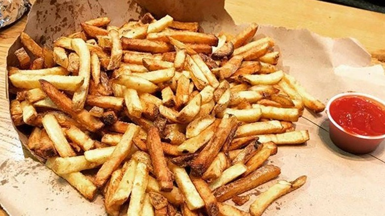 Bag of Five Guys fries