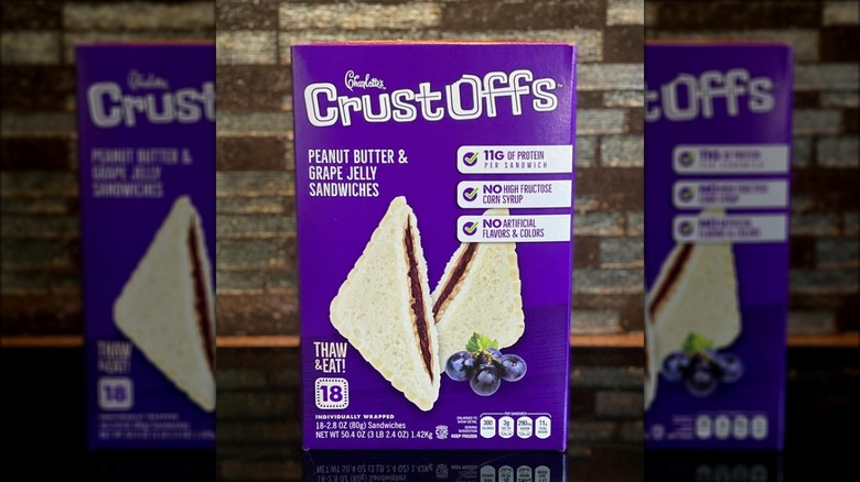 Box of grape CrustOffs