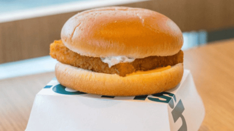 McDonald's Filet-O-Fish and box