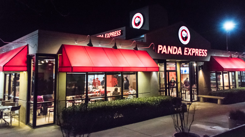 exterior view of Panda Express