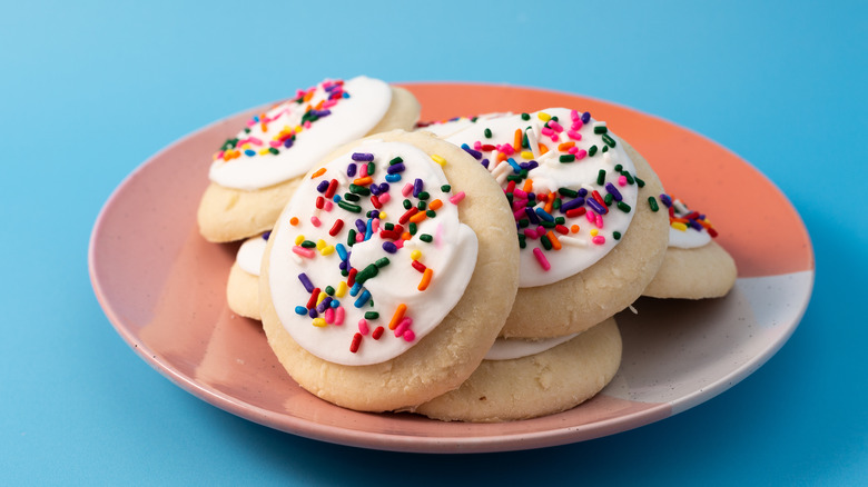 Iced sugar cookies