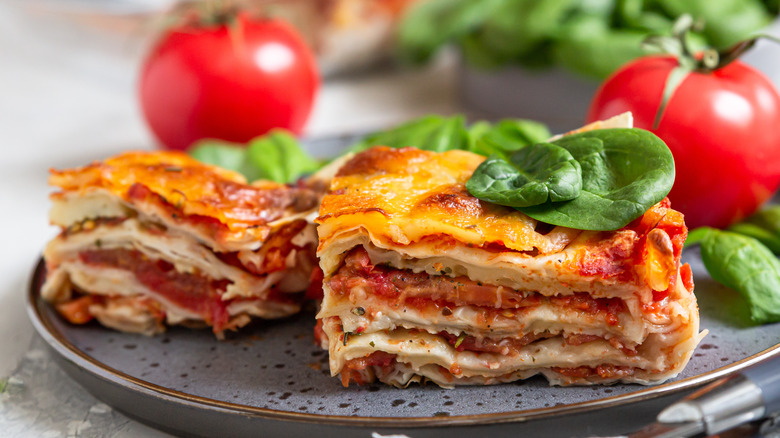 Vegetarian lasagna