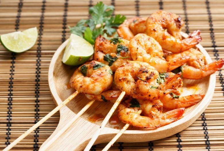 Grilled Shrimp With Miso Butter