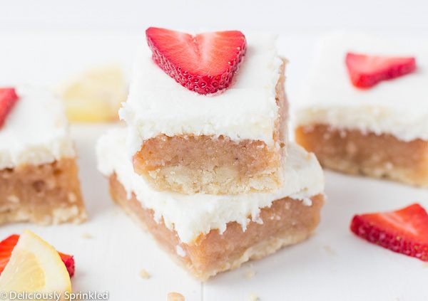 Strawberry Lemon Bars