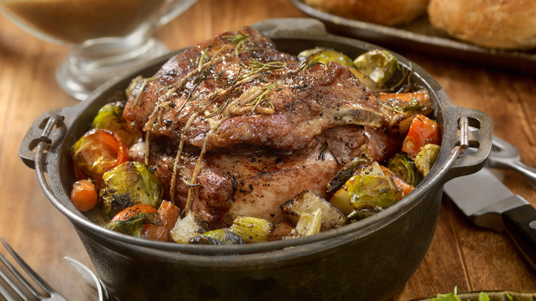 pot roast with vegetables