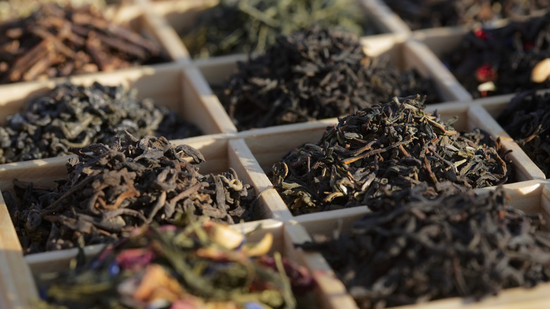 Black varietals in boxes