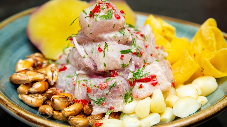 Peruvian ceviche