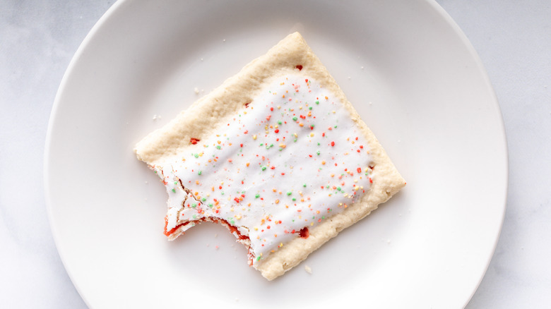 Pop-Tarts with a bite taken out