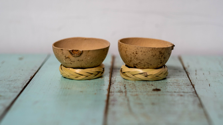 Two jicara bowls