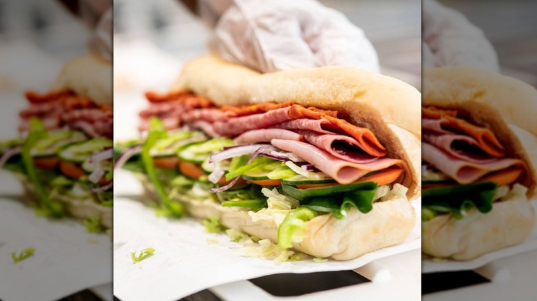 Subway Italian sub