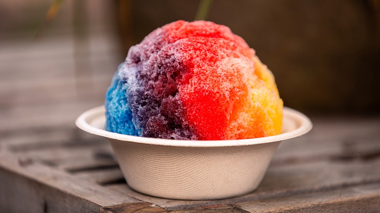 Hawaiian shave ice