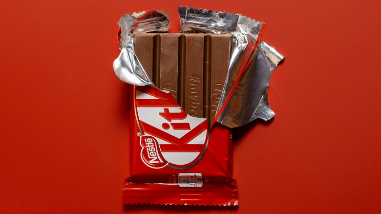 Open KitKat bar from Nestle