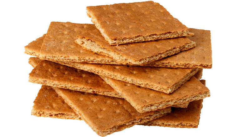 Stack of graham crackers