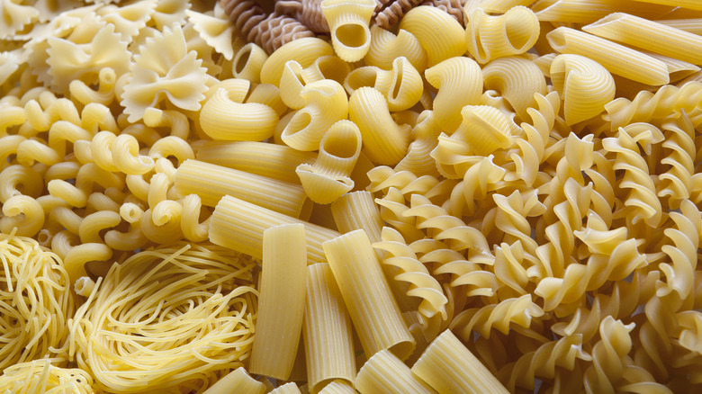 Variety of pasta