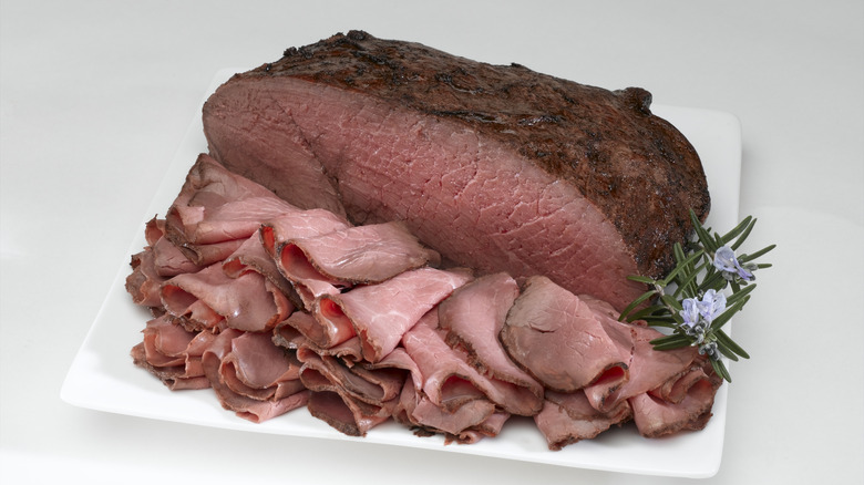 Deli-sliced roast beef