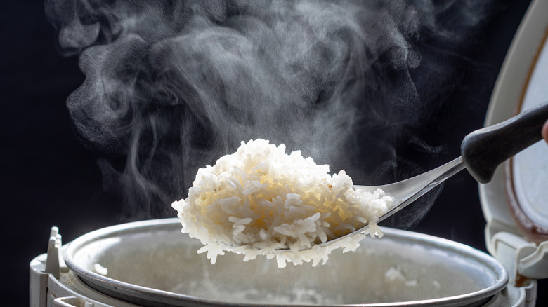 Cooking rice