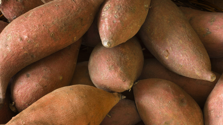 whole sweet potatoes