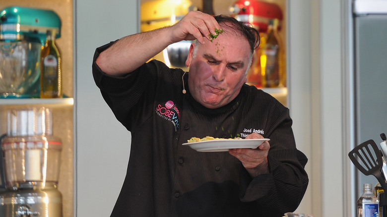 José Andrés cooking