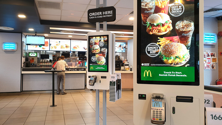 McDonald's order kiosks