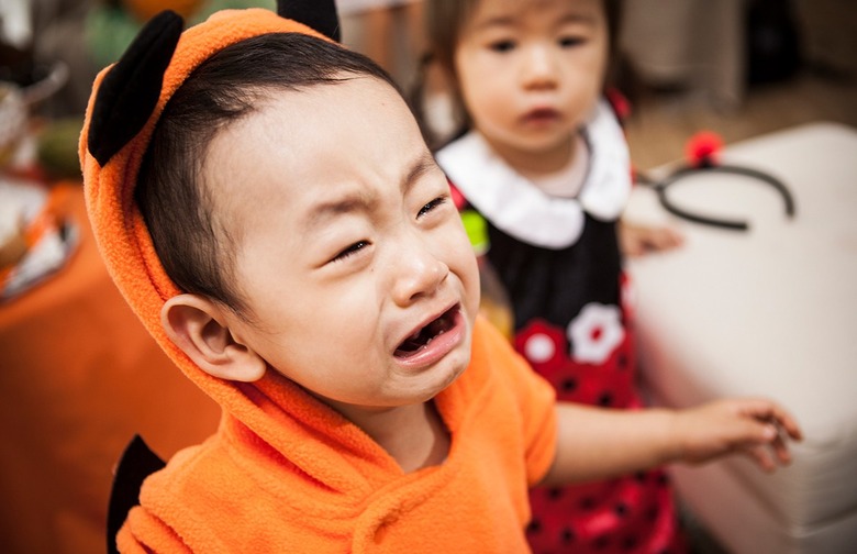 Scaring Younger Trick-or-Treaters