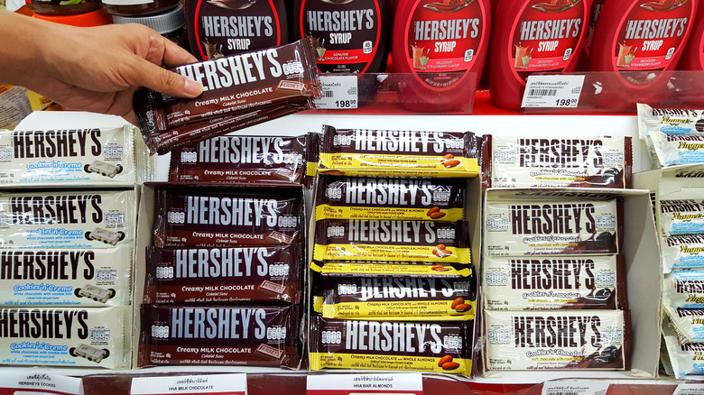 Hershey's chocolate bars