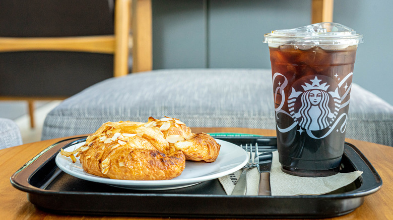 Starbucks coffee and bakery item