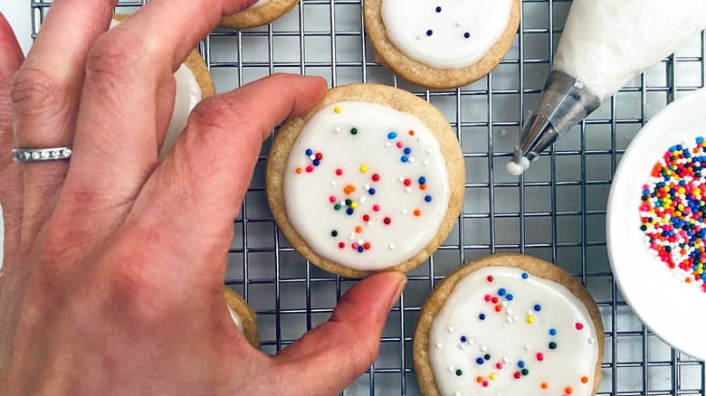 decorated cookie