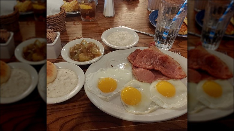 The Secret Way To Get More From Cracker Barrel's Country Boy Breakfast