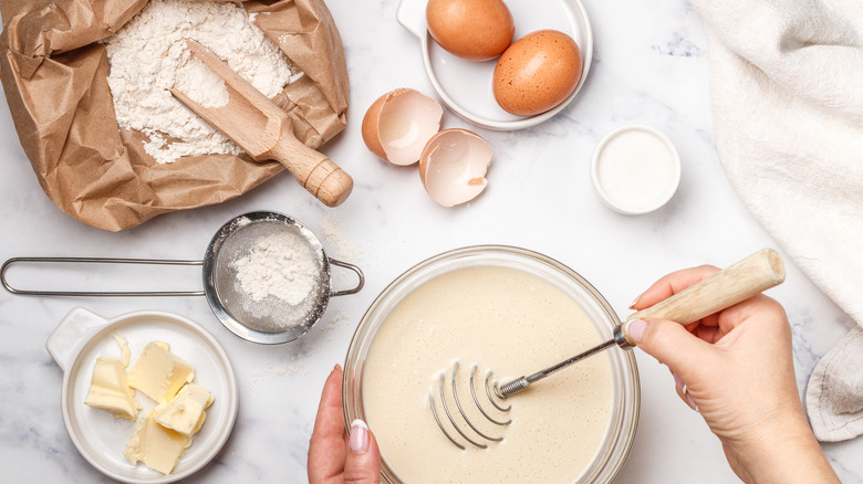 pancake batter ingredients