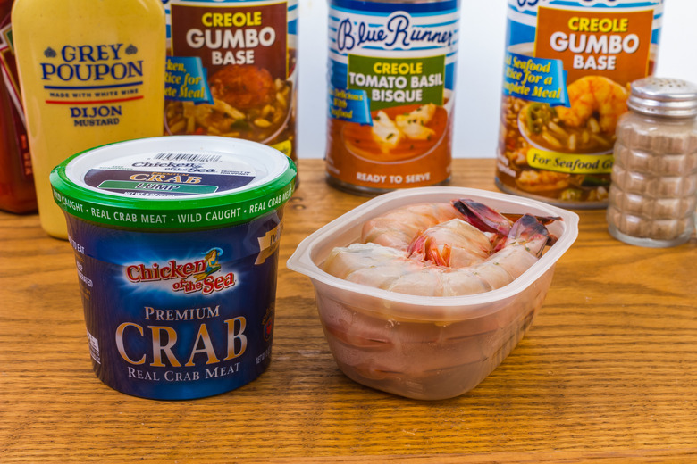 Canned crab