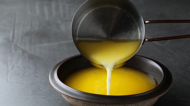 Melted clarified butter