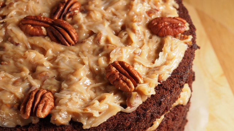 German chocolate cake