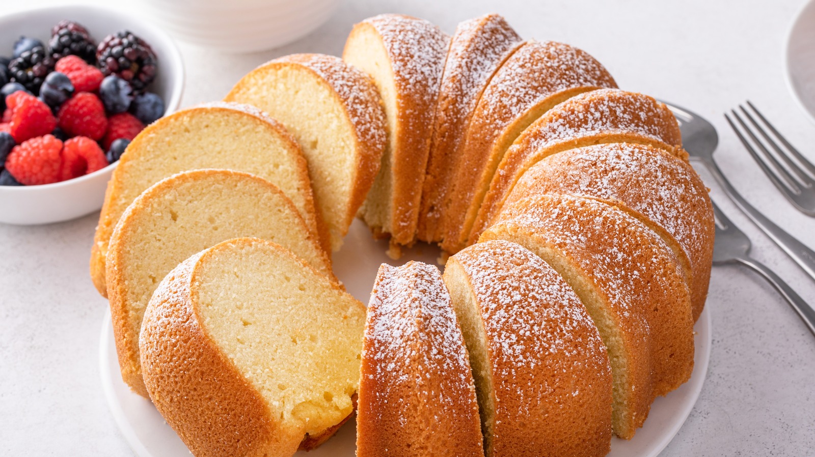 The Simple Tapping Trick To Prevent Air Bubbles In Bundt Cake