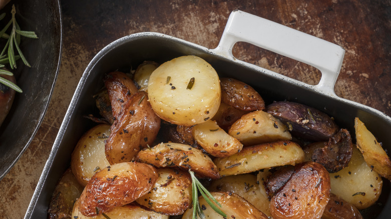 Roast potatoes