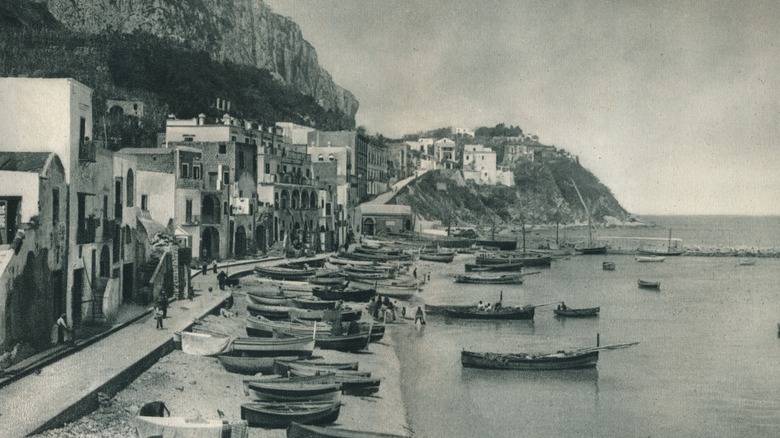 the island of Capri in 1927