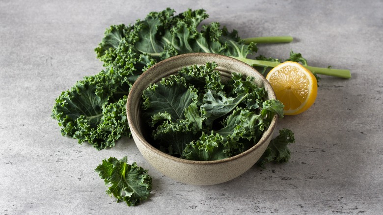 Bowl of kale