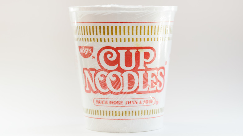 Cup Noodles instant ramen package