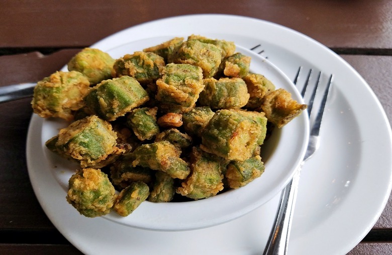 Oklahoma: Fried okra