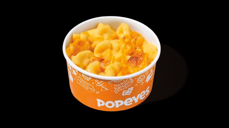 Popeyes Homestyle Mac & Cheese.