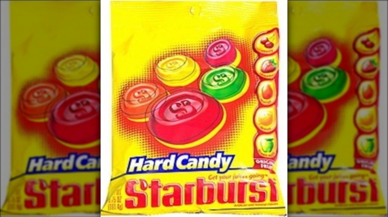 Starburst hard candies