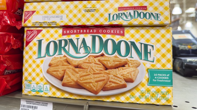 boxes of Lorna Doones in store