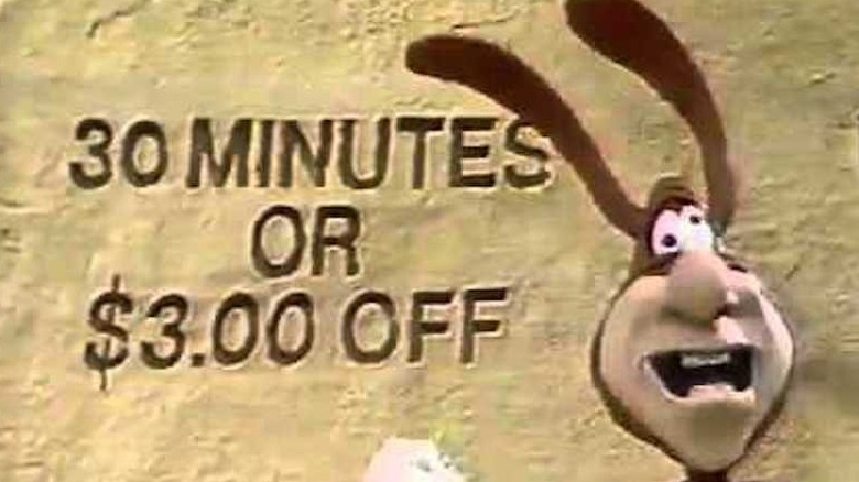 Domino's 30 minutes or less Noid