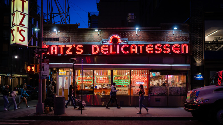 Katz's Deli storefront