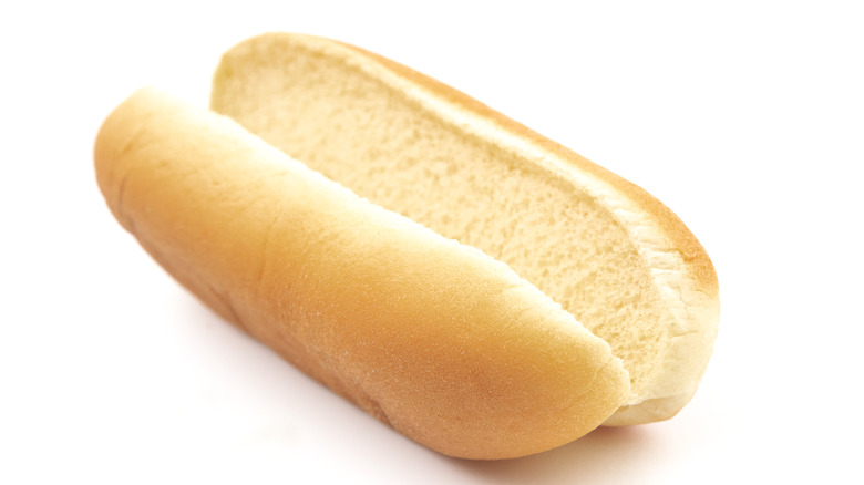 Hot dog-style bun