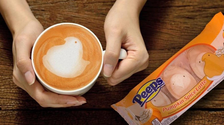 Pumpkin Spice Latte Peeps