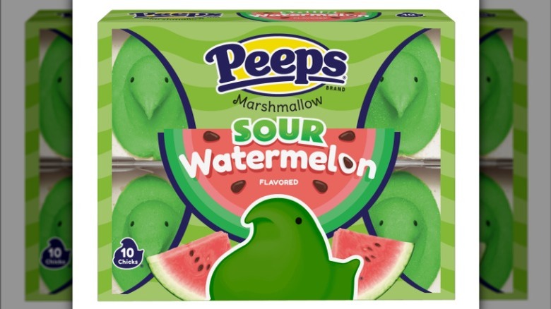 Sour Watermelon Peeps