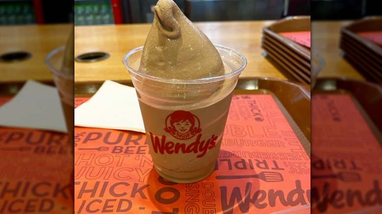 Wendy's Frosty chocolate 