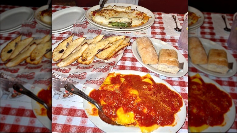 Food at Buca di Beppo