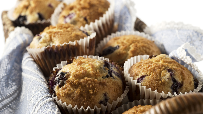 blueberry muffins