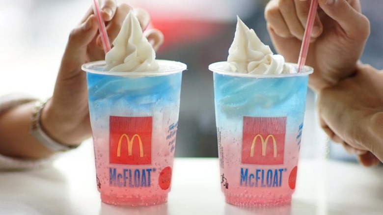 McDonald's Cotton Candy McFloat